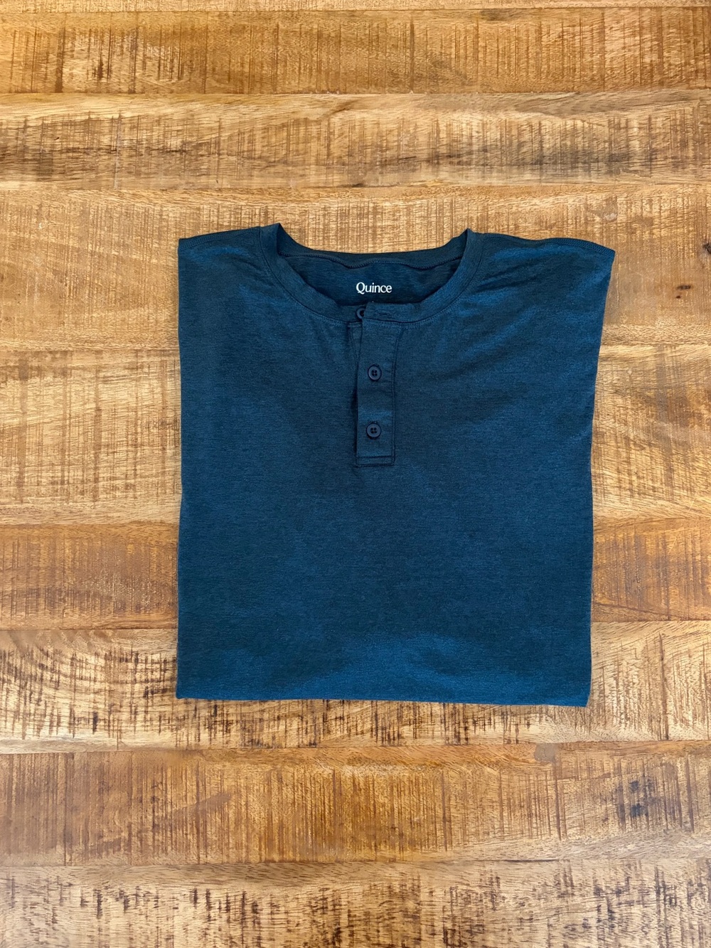 Quince Flowknit Breeze Performance Long Sleeve Henley